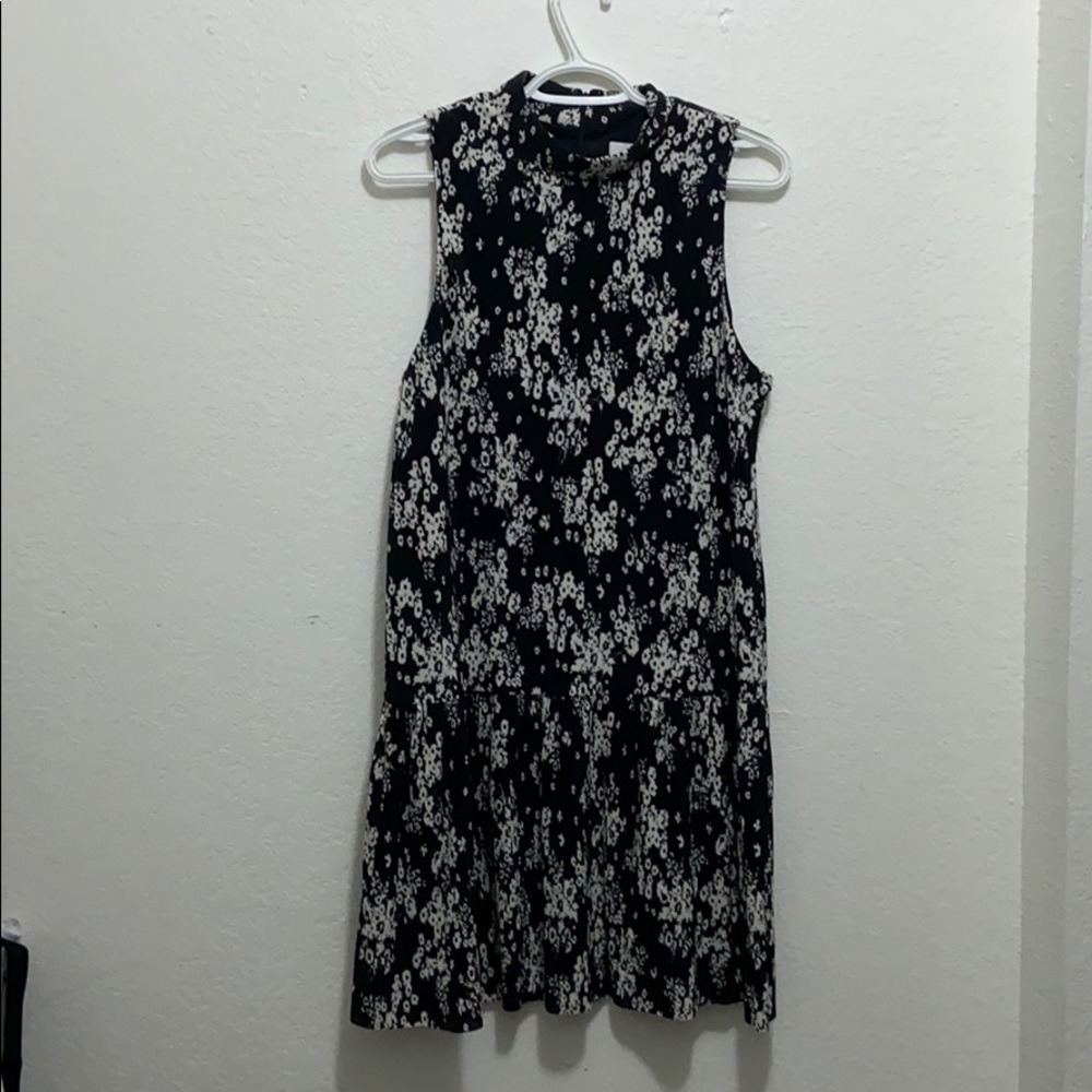 Floral print one piece dress